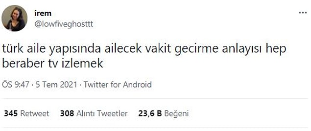 6. Yanında meyve de olmalı ama.