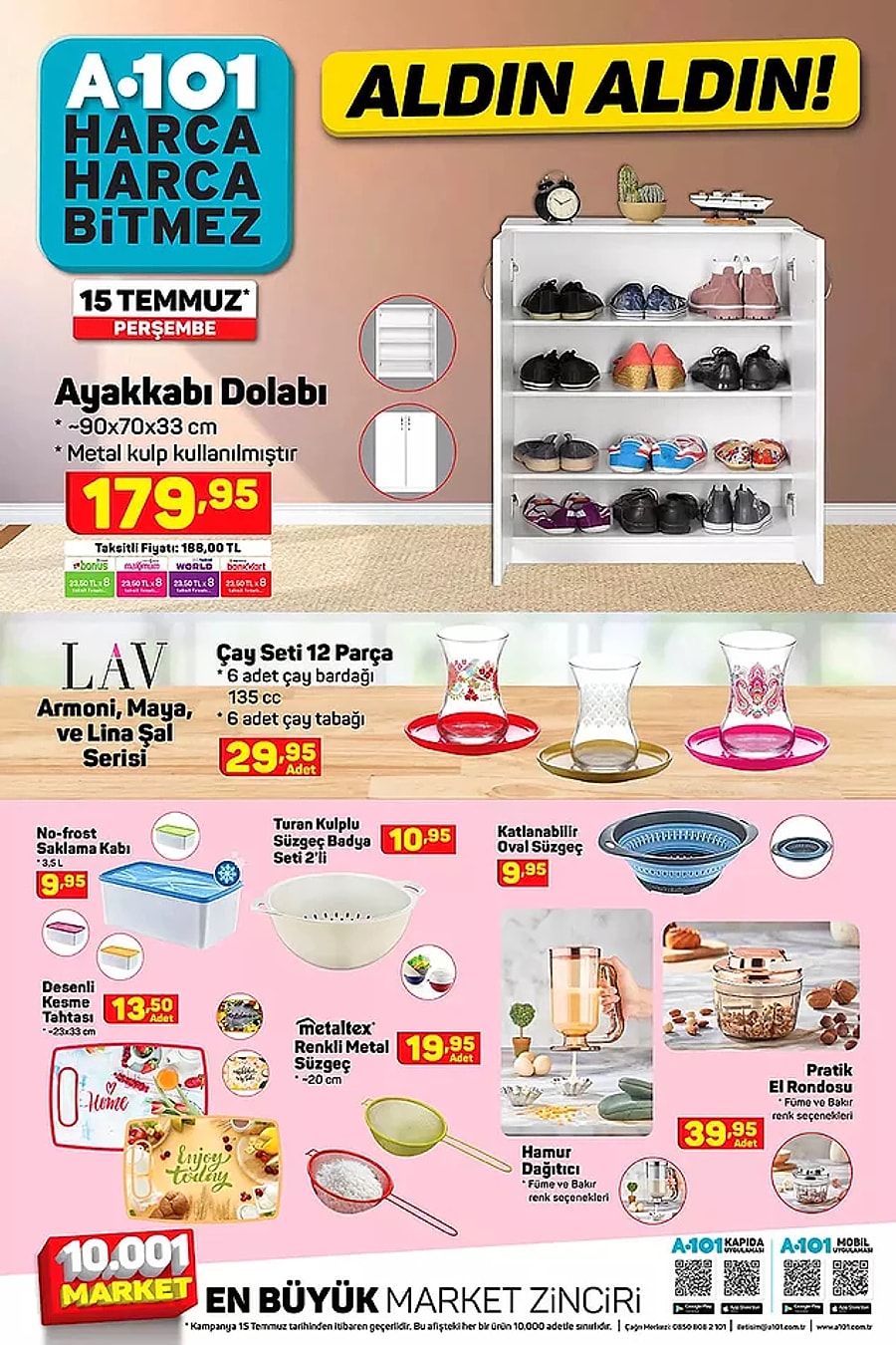 Indirim Gunleri Basliyor 12 18 Temmuz Haftasinda A101 Bim Ve Sok Aktuel Urunler Listesinde Neler Var