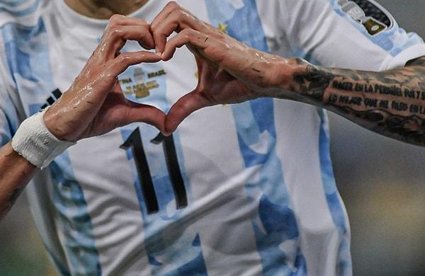 Karşılaşma, 1-0'lık Arjantin üstünlüğüyle noktalandı.  Tangoculara şampiyonluğu getiren gol, 22. dakikada Angel Di Maria'dan geldi.