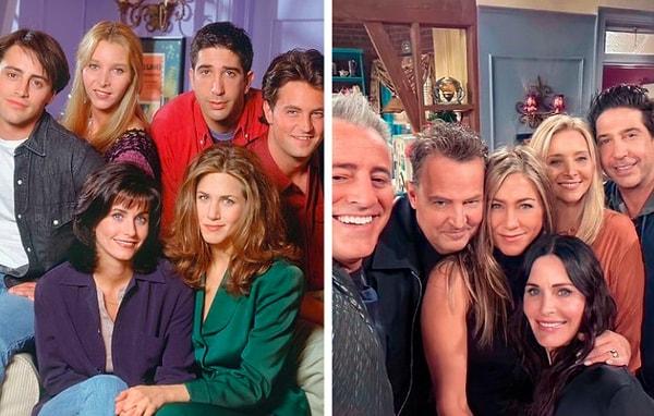 12. Friends dizisinin ekibinin son halini bilmeyen yoktur sanırım.