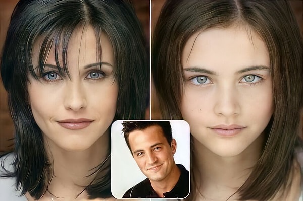 2. Моника и Чендлер "Друзья"