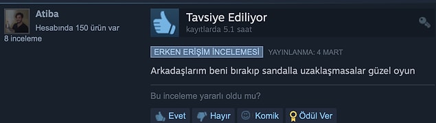 8. Üzücü bir olay.