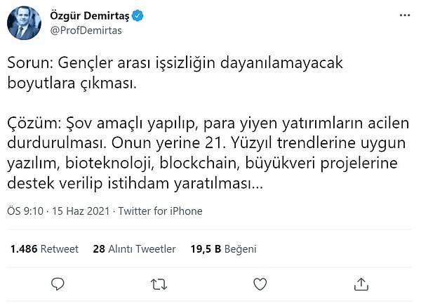 18. Kanayan yaramız işsizlik...