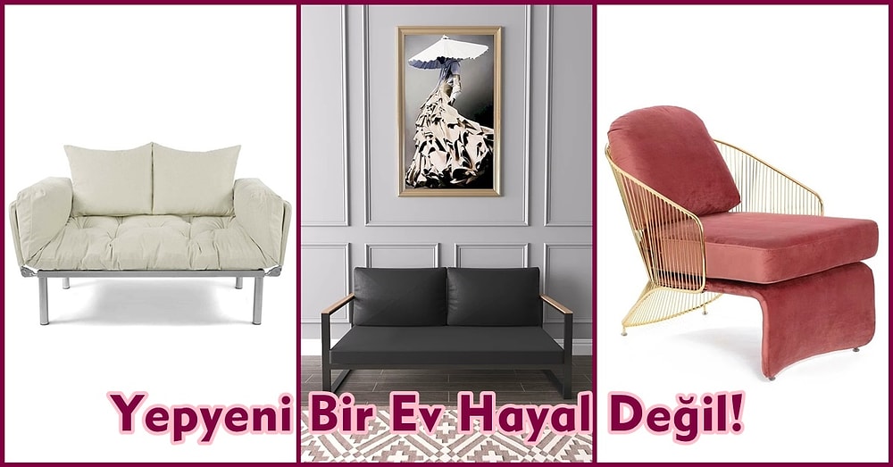 Evinizi Baştan Yaratmak İçin Birbirinden Güzel Halı ve Koltuklar