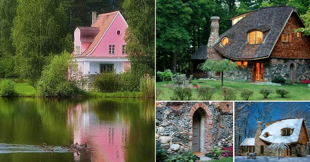 Kendi Masallarında Yaşayan İnsanların Kaldığı 30 Ev