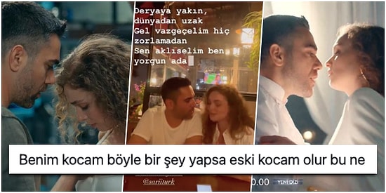 Kadir Doğulu ile Serra Arıtürk'ün Aşkın Tarifi Dizisinin Reklamı İçin Çektikleri Yakın Video Tartışma Yarattı