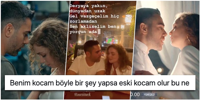 Kadir Doğulu ile Serra Arıtürk'ün Aşkın Tarifi Dizisinin Reklamı İçin Çektikleri Yakın Video Tartışma Yarattı