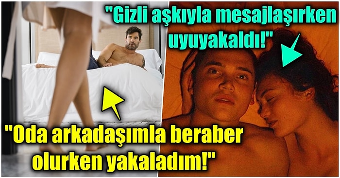 Partnerlerinin Kendilerini Aldattığını Öğrendikleri An Hayatlarının Travmasını Yaşayan Talihsiz Kişiler