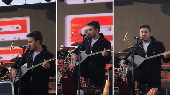 Mustafa Ceceli, Balık Gölü Festivali'nde Kürtçe Şarkı Söyledi