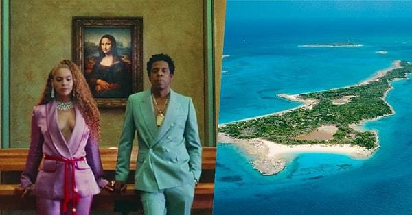7. Jay-Z eşi Beyoncé'nin 29. doğum günü için Florida Keys'ten 20 milyon dolar değerinde olduğu söylenen bir ada satın almış!
