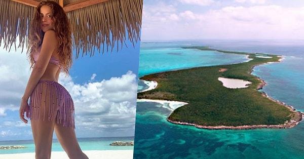 12. Şarkıcı Shakira da Bahamalar'ın Bonds Cay isimli ünlü adasını yıllar önce 16 milyon dolara satın almış.