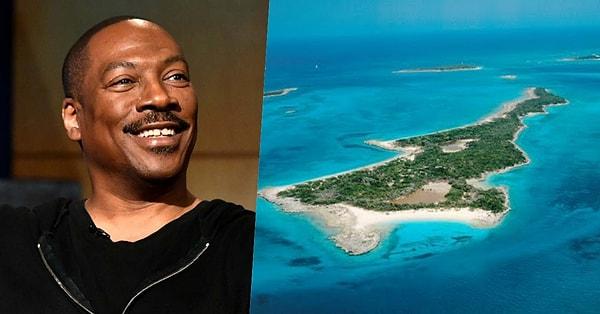 17. Usta oyuncu Eddie Murphy'nin Bahamalar'da Rooster Cay isimli 60 bin metrekarelik bir adası var!