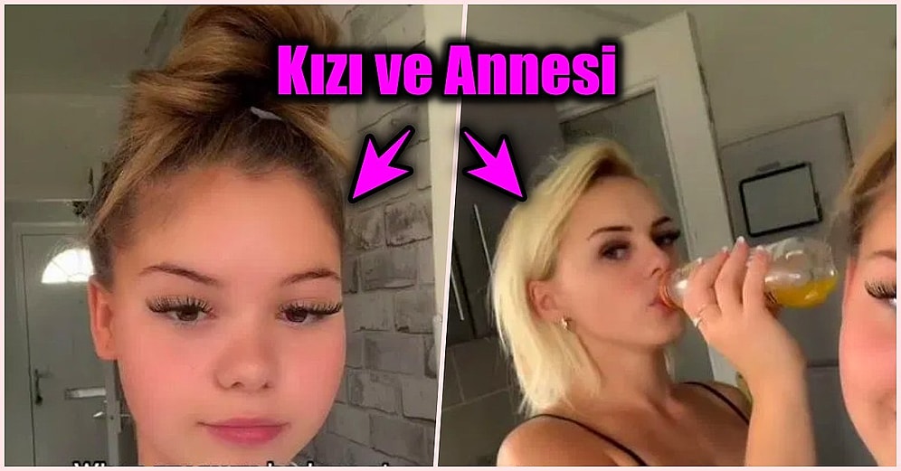 Aralarındaki 13 Yaş Farktan Dolayı Sürekli Kardeş Zannedilip Sosyal Medyayı Dumur Eden Anne ve Kızı