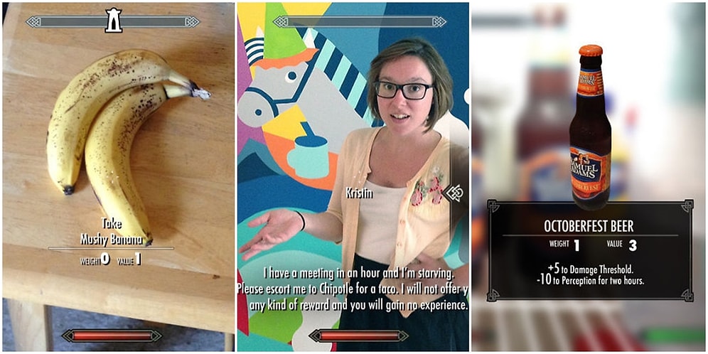 Bütün Bir Günümüzü Skyrim Tarzında Yaşasak Nasıl Olurdu?