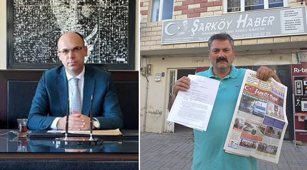 Kaymakam 'Kaçak Lojman' Haberi Yapan Gazeteciye 'Uzaklaştırma' Kararı Aldırdı!