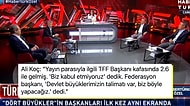 İşte Görmek İstediğimiz Hareketler! 4 Büyük Kulübün Başkanları Canlı Yayında Türk Futbolunu Masaya Yatırdılar