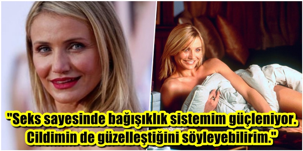 47 Yaşındaki Ünlü Oyuncu Cameron Diaz, Genç Kalmanın Sırrının Sık Sık Seks Yapmak Olduğunu Söyledi!