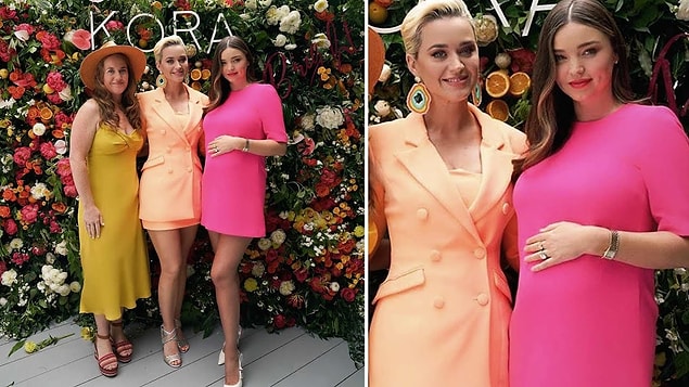 Daha da yakınlaştılar! Orlando Bloom'un eski eşi Miranda Kerr ile şimdiki nişanlısı Katy Perry kanka oldu!