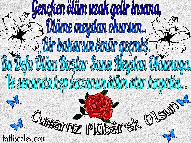 Cuma Mesajları Resimli