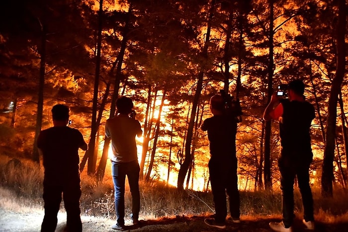 Hatay ve Mersin'de Orman Yangını