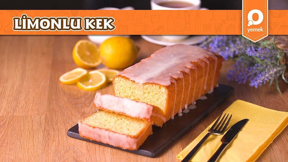 Limon Severler Buraya! Nefis Limonlu Kek Nasıl Yapılır?