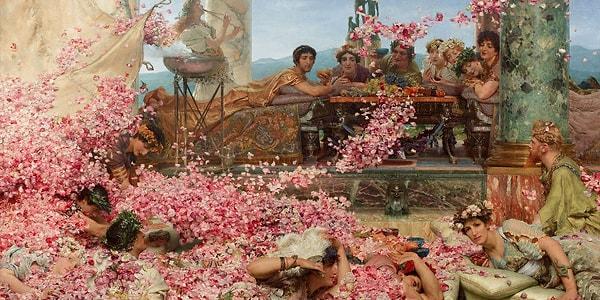 Bu hâlâ kanıtlanmamış bir iddia, ancak ressam Alma-Tadema hikâyeden çok etkilenmiş olacak ki "Elagabalus'un Gülleri" adlı bir tablo yapmış.