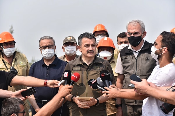 "Yaban hayatındaki kayıplarından dolayı da son derece üzgünüz"