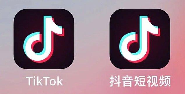 8. Çin'de TikTok'un adı 'Douyin' olarak geçiyor.