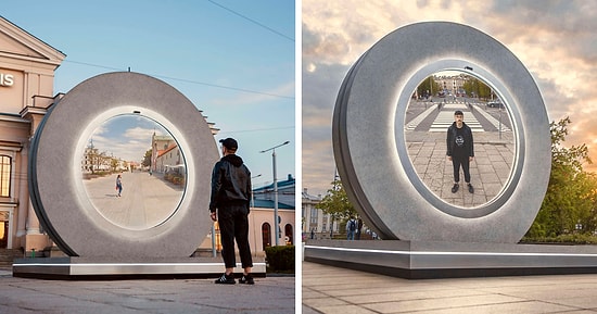 Как в фильме: Литва и Польша построили «портал», соединяющий их два города