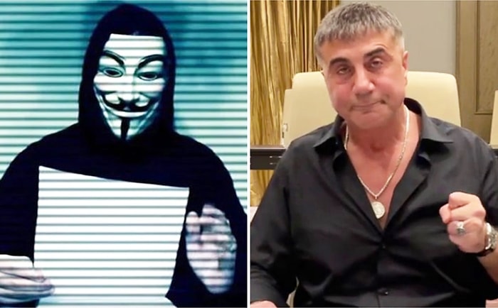 Anonymous'tan Sedat Peker'e: 'Yürü Git, Faşist'