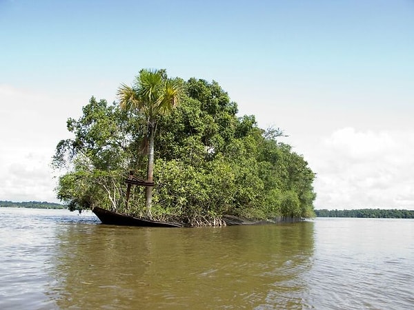 3. Раньше это была лодка, теперь это остров