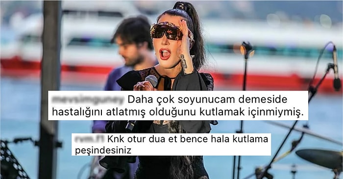 Kanserle Mücadelesinden Zaferle Çıkan Hande Yener'in Bunu Kutlamasına Yapılan Acımasız Yorumlar