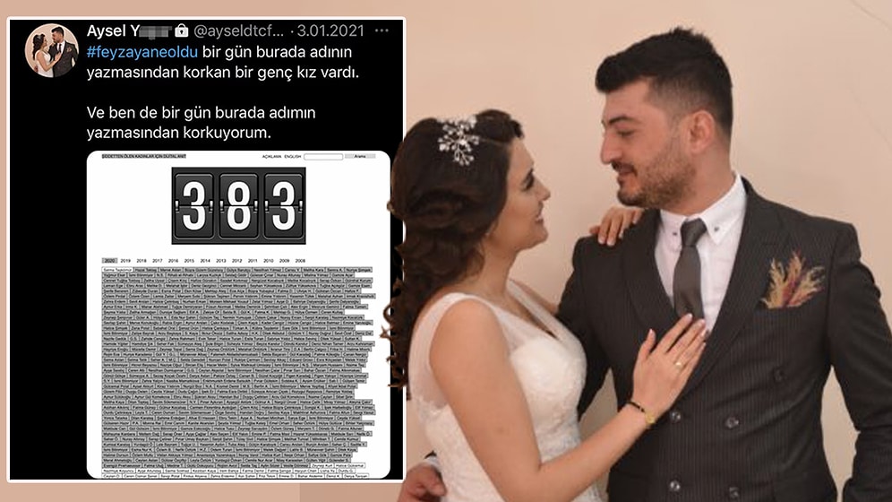 Anıt Sayaç'ı Paylaşarak 'Korkuyorum' Demişti: 7 Ay Sonra Eşi Tarafından Öldürüldü