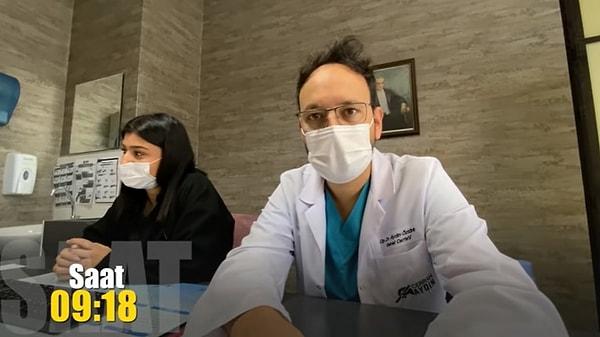 Dr. Öztürk'ün mesaisi sabah 09:00'da poliklinikte ilk hastasını almasıyla başlıyor...