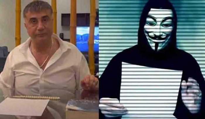 Anonymous'tan Sedat Peker'e: Yürü Git Faşist