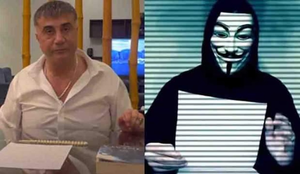 Anonymous'tan Sedat Peker'e: Yürü Git Faşist