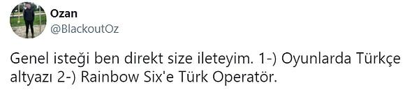 6. Oysaki Ubisoft'un Türkiye resmi sosyal medya hesapları açıldığında hepimiz ne kadar da çok sevinmiştik.