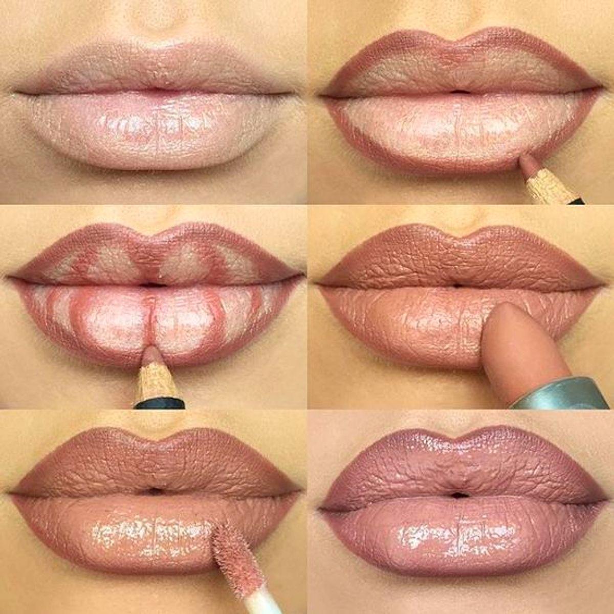Увеличить губы макияжем. Накрашенные губы. Правильный макияж губ. Накрасить губы карандашом для губ. Макияж для губ пошаговое.