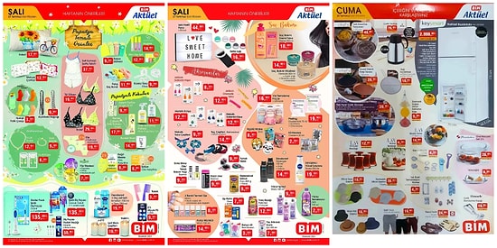 27 - 30 Temmuz BİM Aktüel İndirim Kataloğu