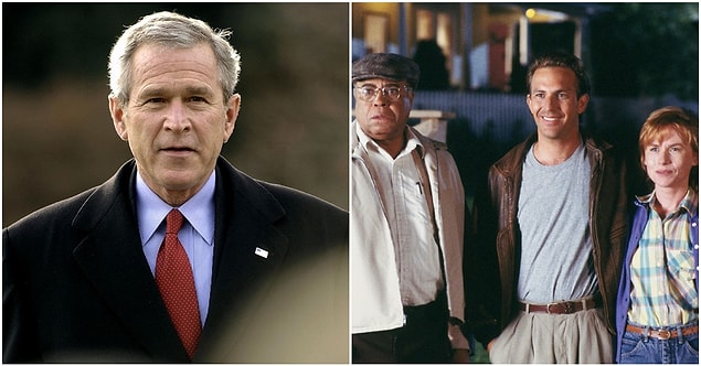 26. George W. Bush - Field of Dreams (1989)