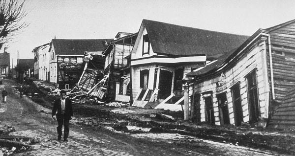 1960'ta yaşanan "Büyük Şili Depremi", bugüne kadar kaydedilen en şiddetli deprem.