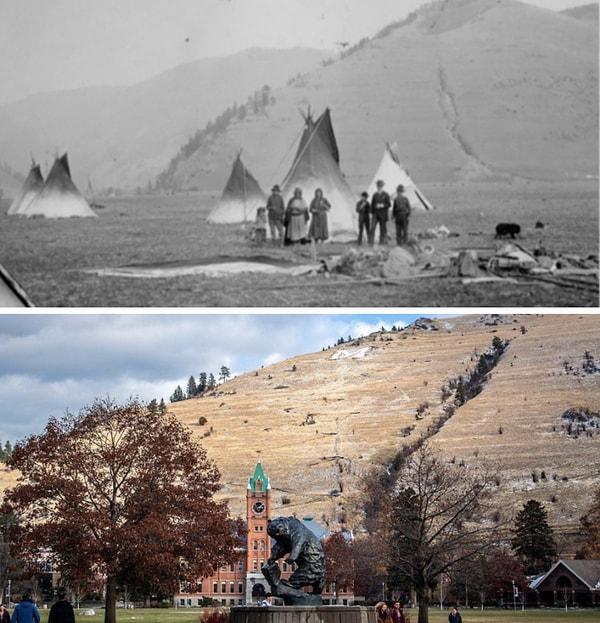 6. 150 yıl arayla çekilen Montana Üniversitesi: