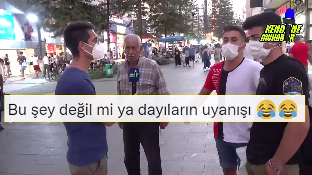 Sokak Röportajlarındaki 'Telefonunu Göster' Lobisini Çökerterek Gençlere 'Oh Be' Dedirten Dayı