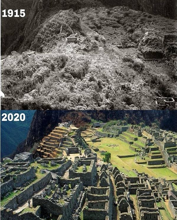 11. Machu Picchu 1915 - 2020: