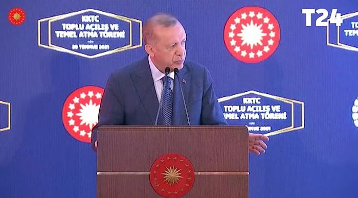 KKTC'de Erdoğan'ı Kızdıran Prompter: 'Kim Yönetiyor Bunu?'