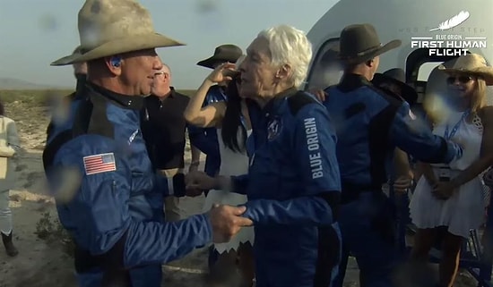 Uzaya Çıkan İkinci Milyarder Jeff Bezos Oldu