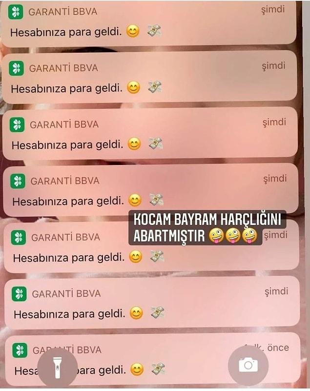 4. Sırf bunu atmak için 10'ar TL göndertmiş bile olabilir.