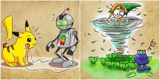 Pokemon'lar Farklı Oyun Dünyalarına Konuk Olsalardı Neler Olurdu Sorusuna Yanıt Veren 9 Çalışma