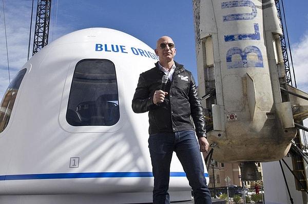 Geçtiğimiz haftalarda Amazon'daki görevinden istifa eden Bezos, uzay çalışmalarına odaklandı