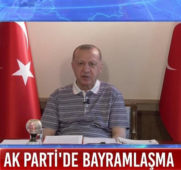 1. Erdoğan'ın "cebindeki telefonu çıkar" kombini çokça konuşuldu.
